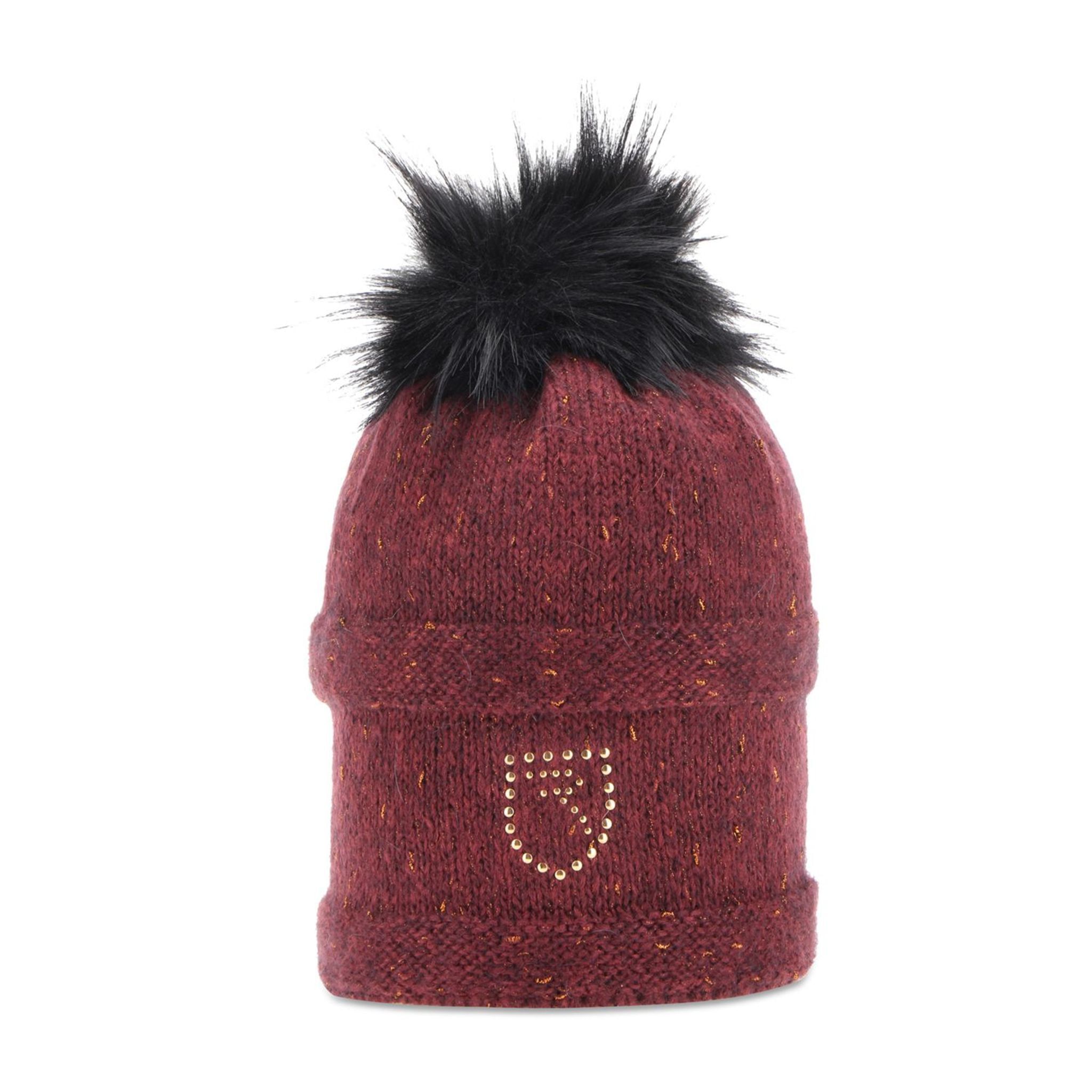 Sweat à capuche Chervo W Wollow Berry, taille unique, pour femme