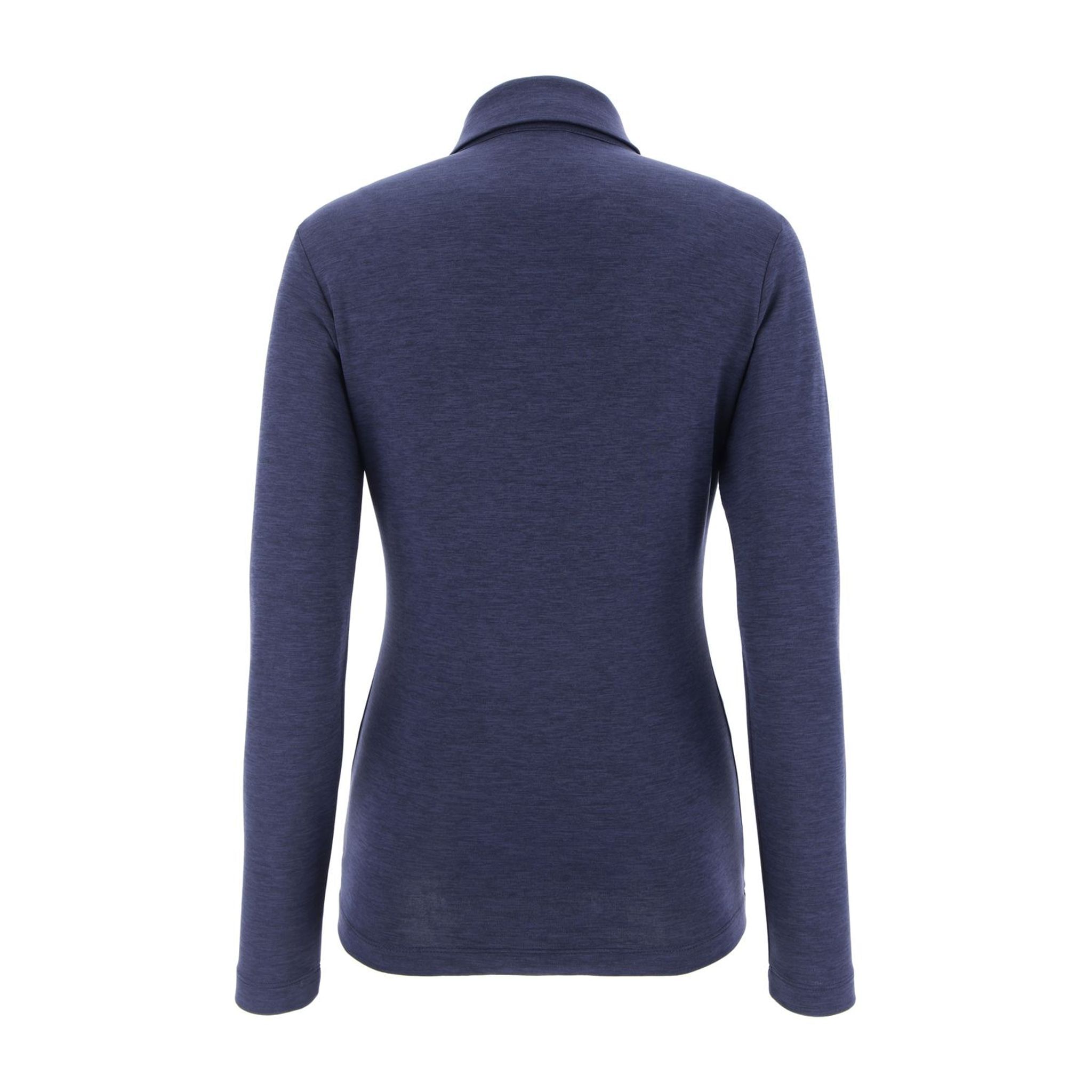 Polo à manches longues Chervo W Alltime pour femme, marine
