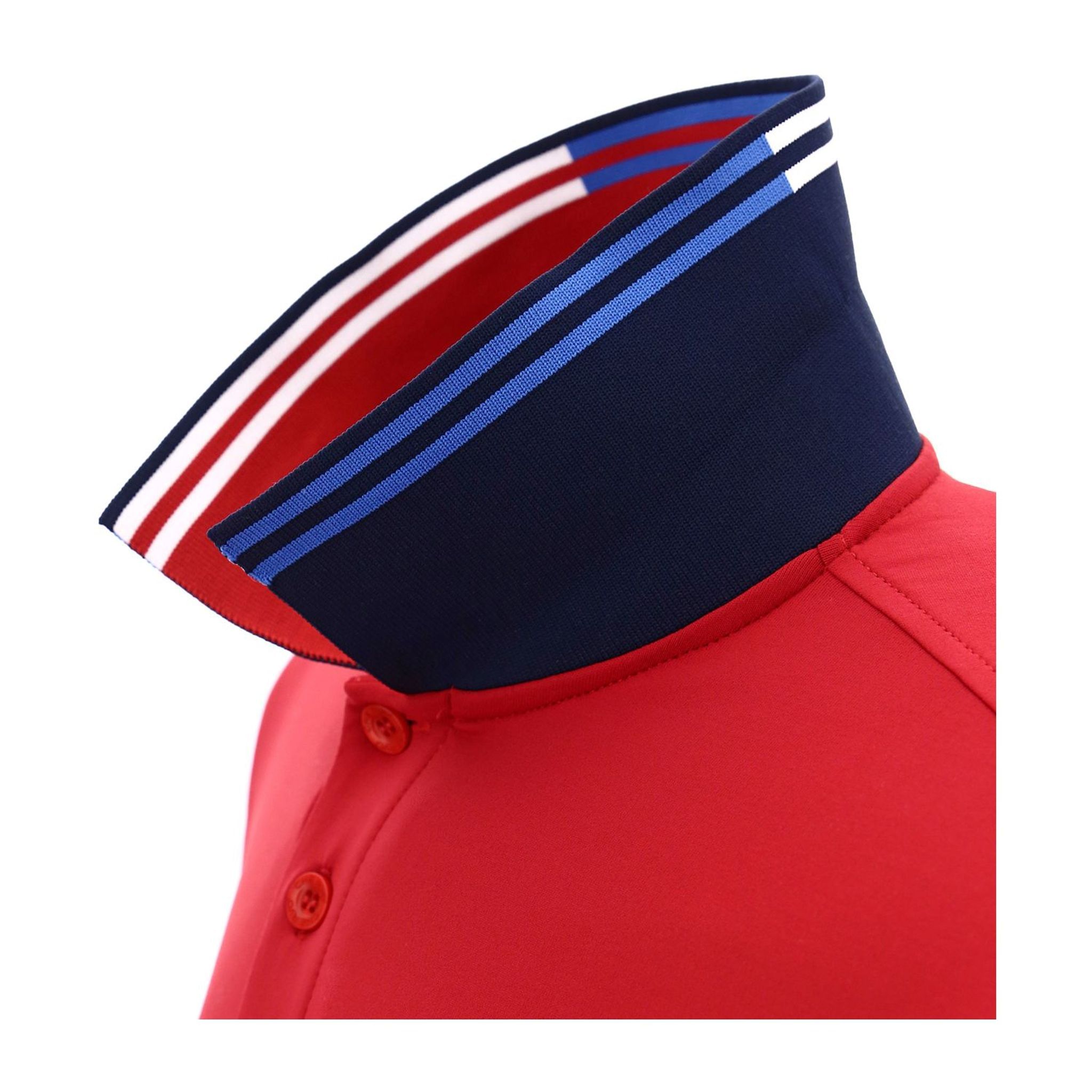 Polo Chervo M Atem LS Rouge Homme