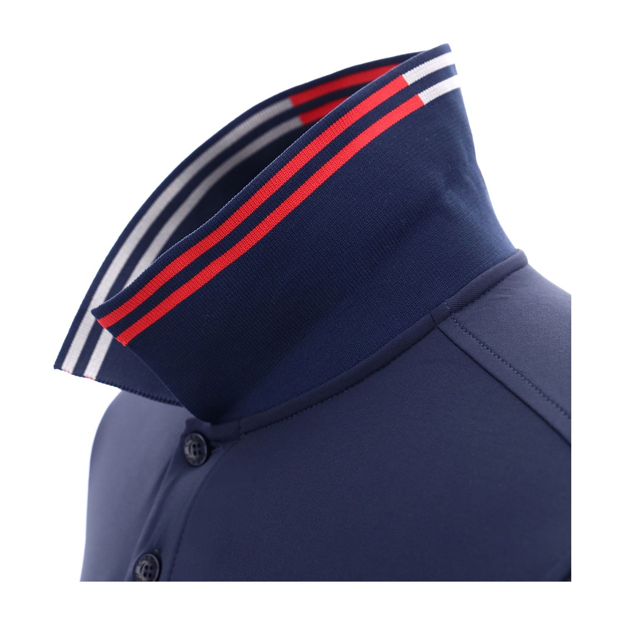 Polo Chervo M Atem LS bleu marine pour homme