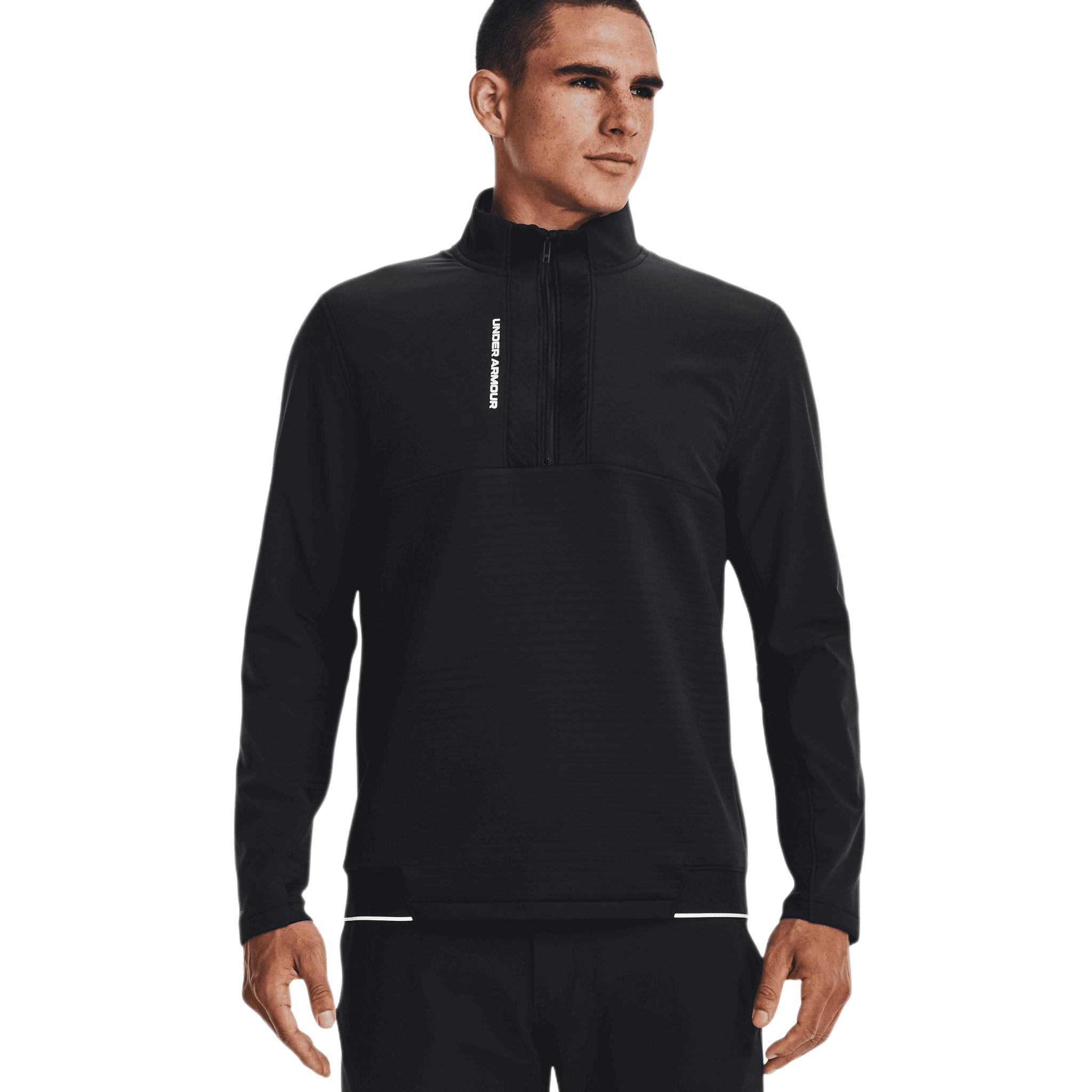 Under Armour Golf Layer Storm Daytona 1/2 Zip Noir Hommes Hommes