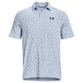 Under Armour Polo à manches courtes Iso-Chill Floral Dash Light Blue Homme Homme