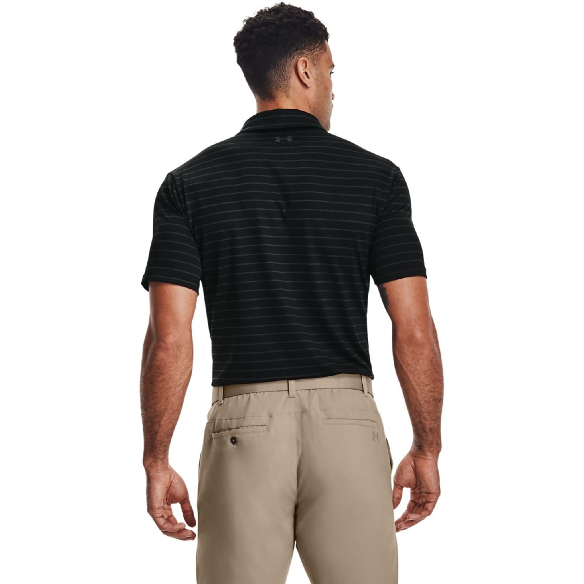 Polo Under Armour M Playoff 2.0 Noir/Gris Jet/Gris Pitch Homme