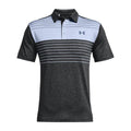 Polo Under Armour Playoff 2.0 Noir/Bleu isotope/Bleu minéral Homme