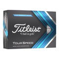 Titleist Tour Speed ​​2022, lot de 12 balles de golf jaunes