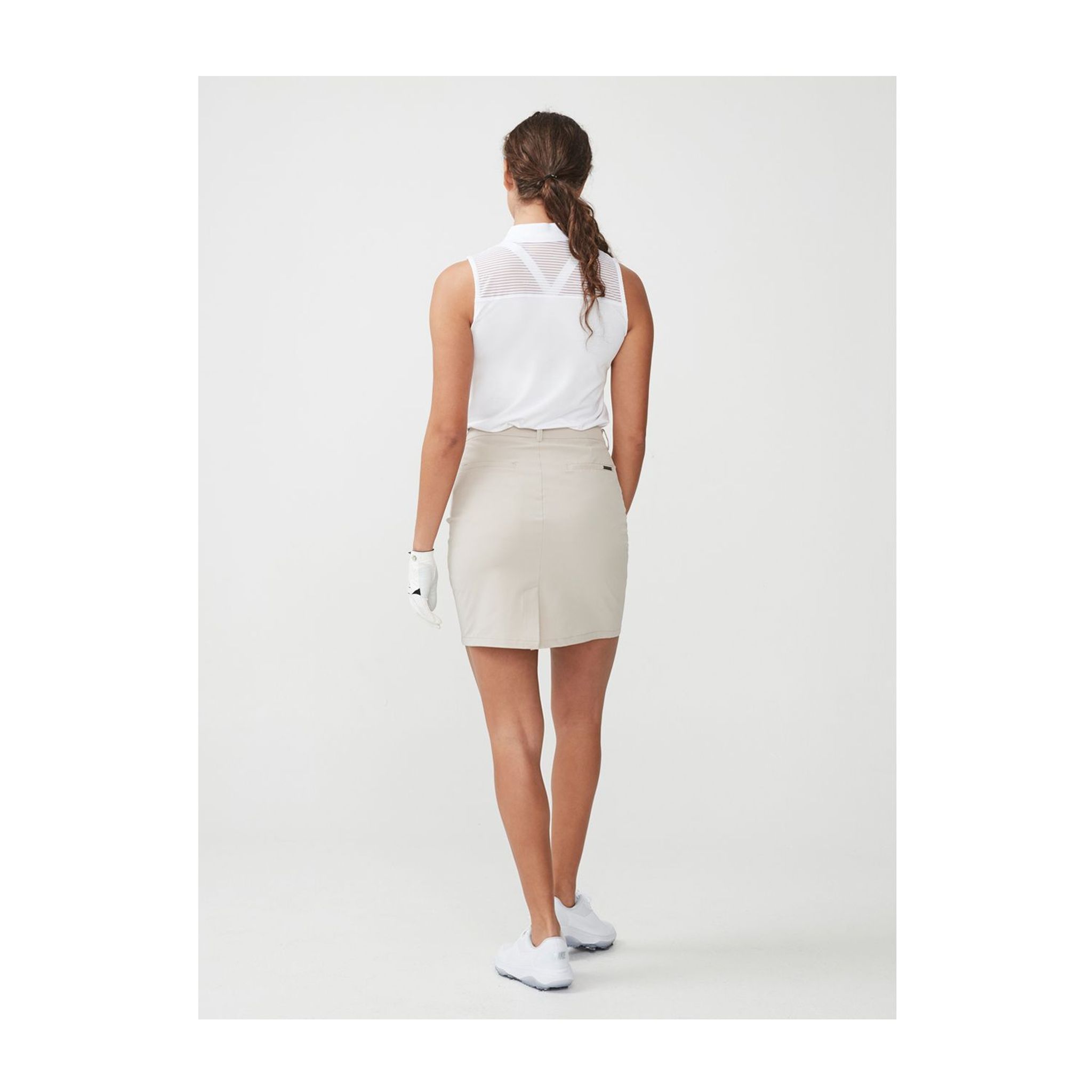 Polo Röhnisch Miko SL Blanc Femme