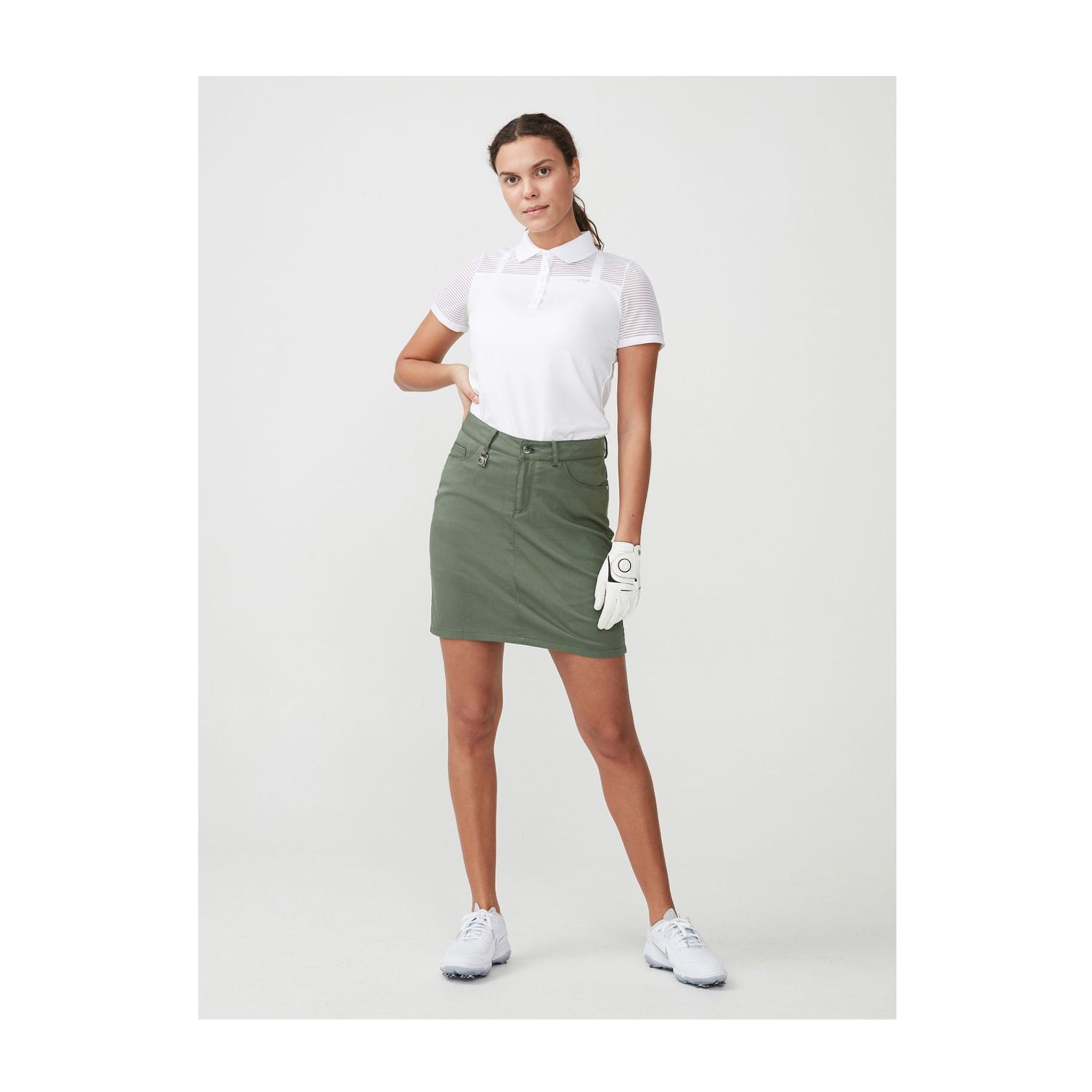 Polo Röhnisch Miko blanc femme