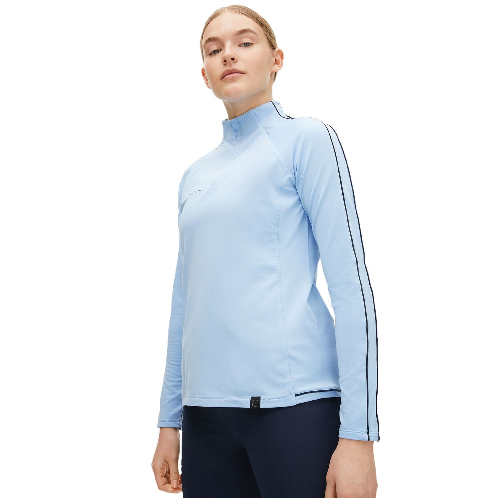 Röhnisch Serena Golf Layer Half Zip Powder Blue Femme Femme
