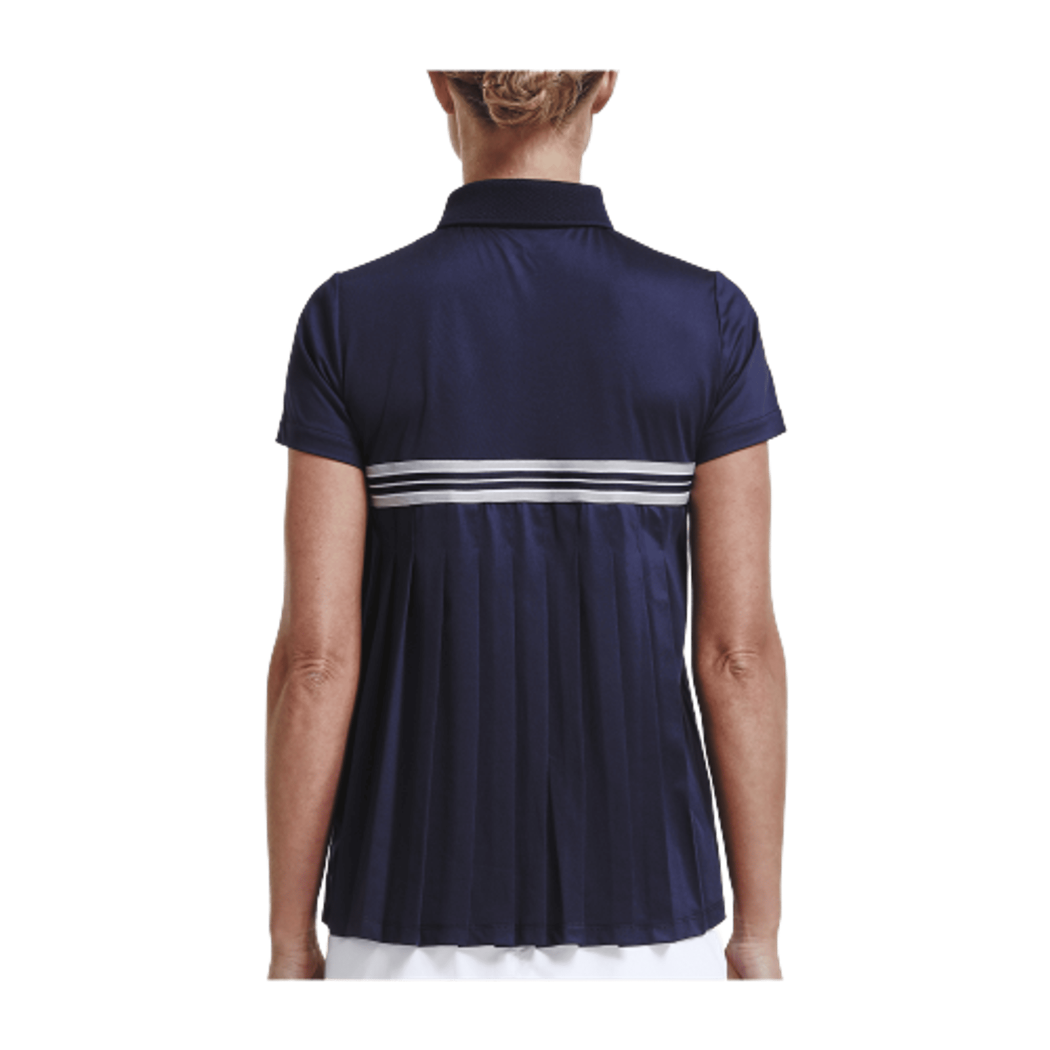 Polo Röhnisch Plissé Indigo Night Femme