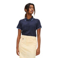 Polo de golf Röhnisch Mildred bleu marine pour femme