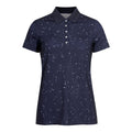 Polo Röhnisch Direction bleu marine à micro-pois pour femme