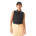 Polo de golf sans manches Röhnisch Mildred noir pour femme