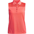 Polo Röhnisch W Miko SL rose fluo pour femme