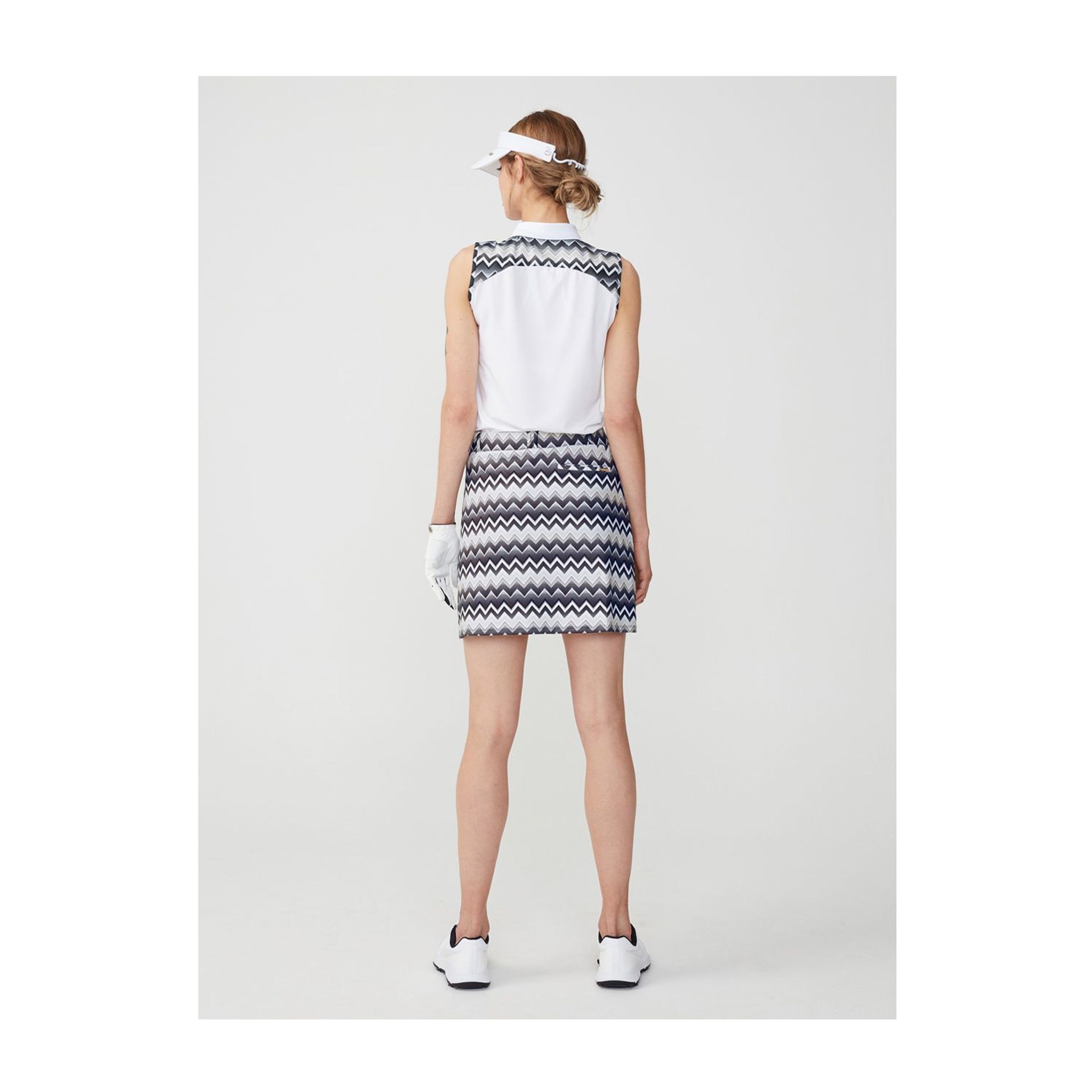 Polo Röhnisch Element SL Zigzag Sable Femme