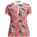 Polo Röhnisch W Element Block SS Hermosa Sugar Coral Femme