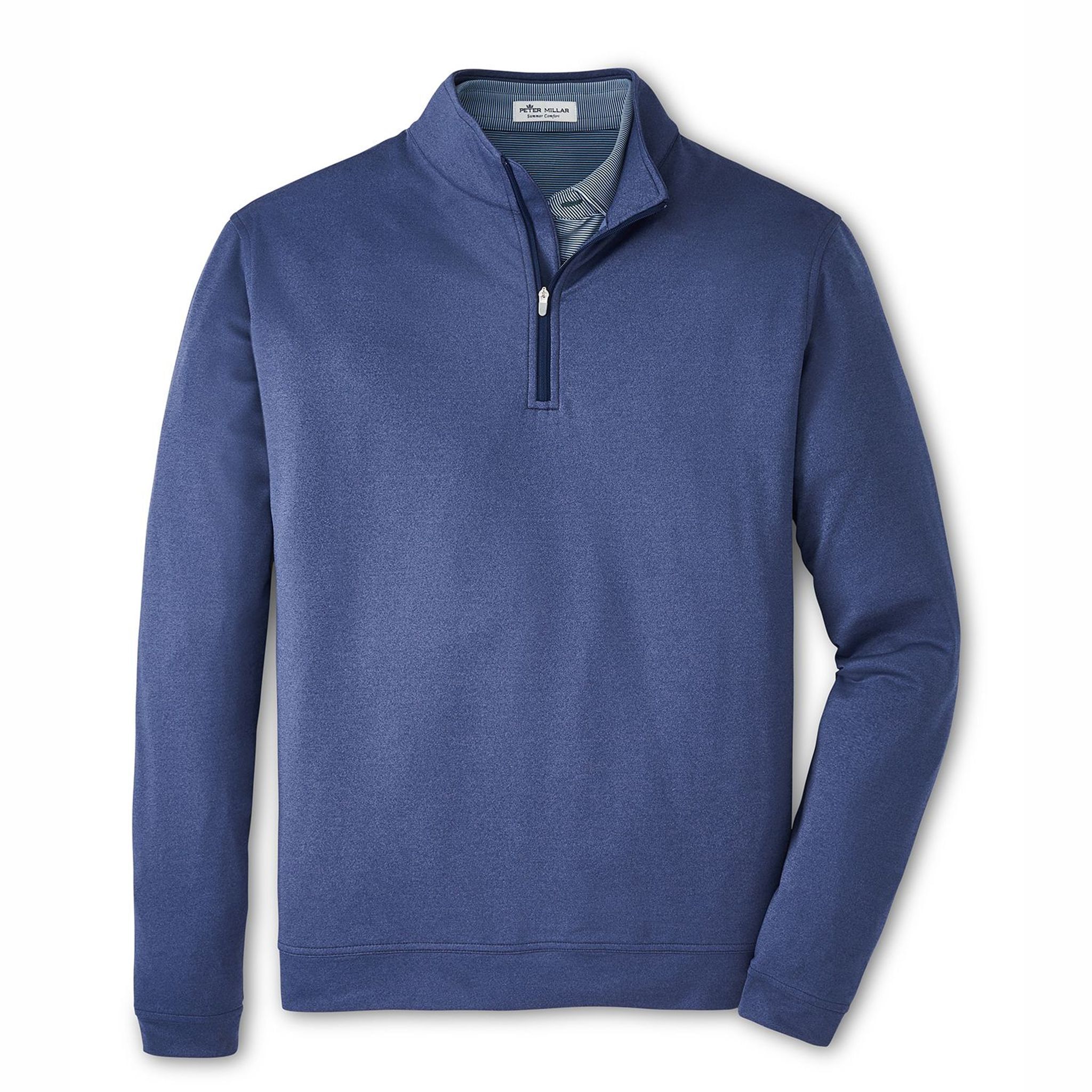Pull Peter Millar Perth Melange Performance 1/4-Zip pour homme
