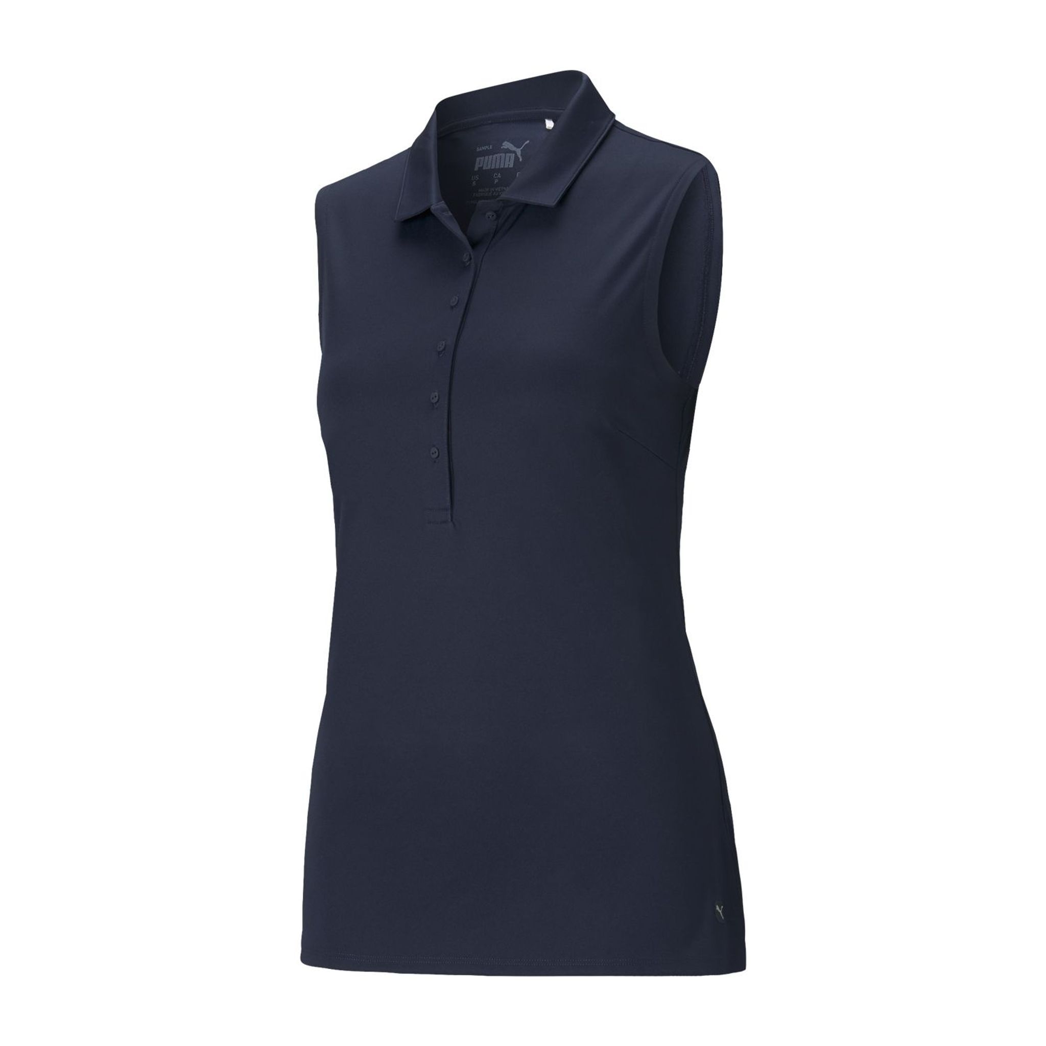 Polo Puma W Rotation SL bleu marine pour femme