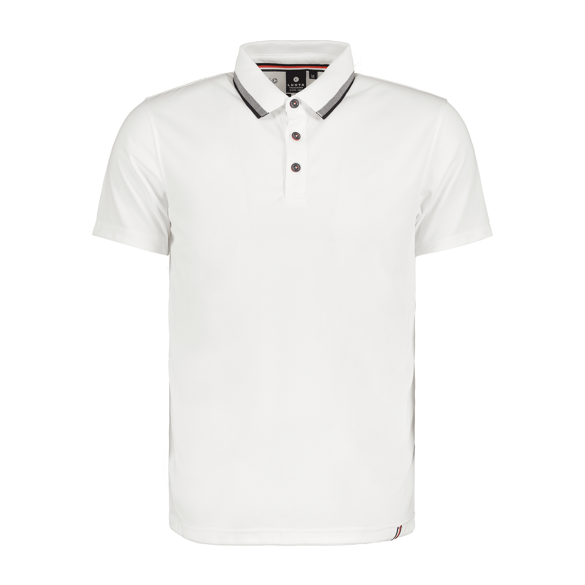 Polos Luhta M Kuortti Optic Blanc Homme