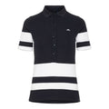J. Lindeberg W Natasha-Rib Jersey Polo Jl Marine Femme