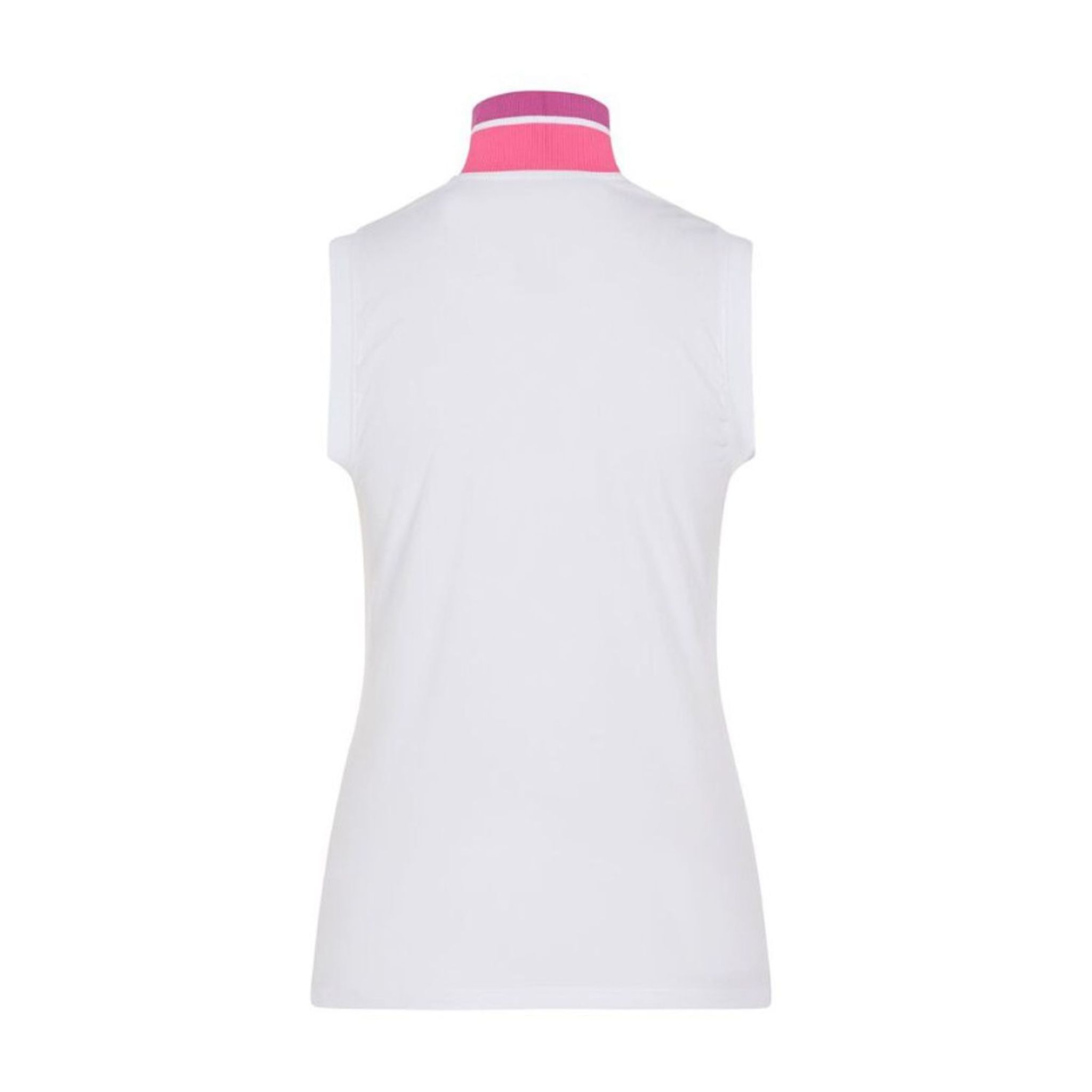 Polo J. Lindeberg W Audrey TX-Jersey SS pour femme, blanc