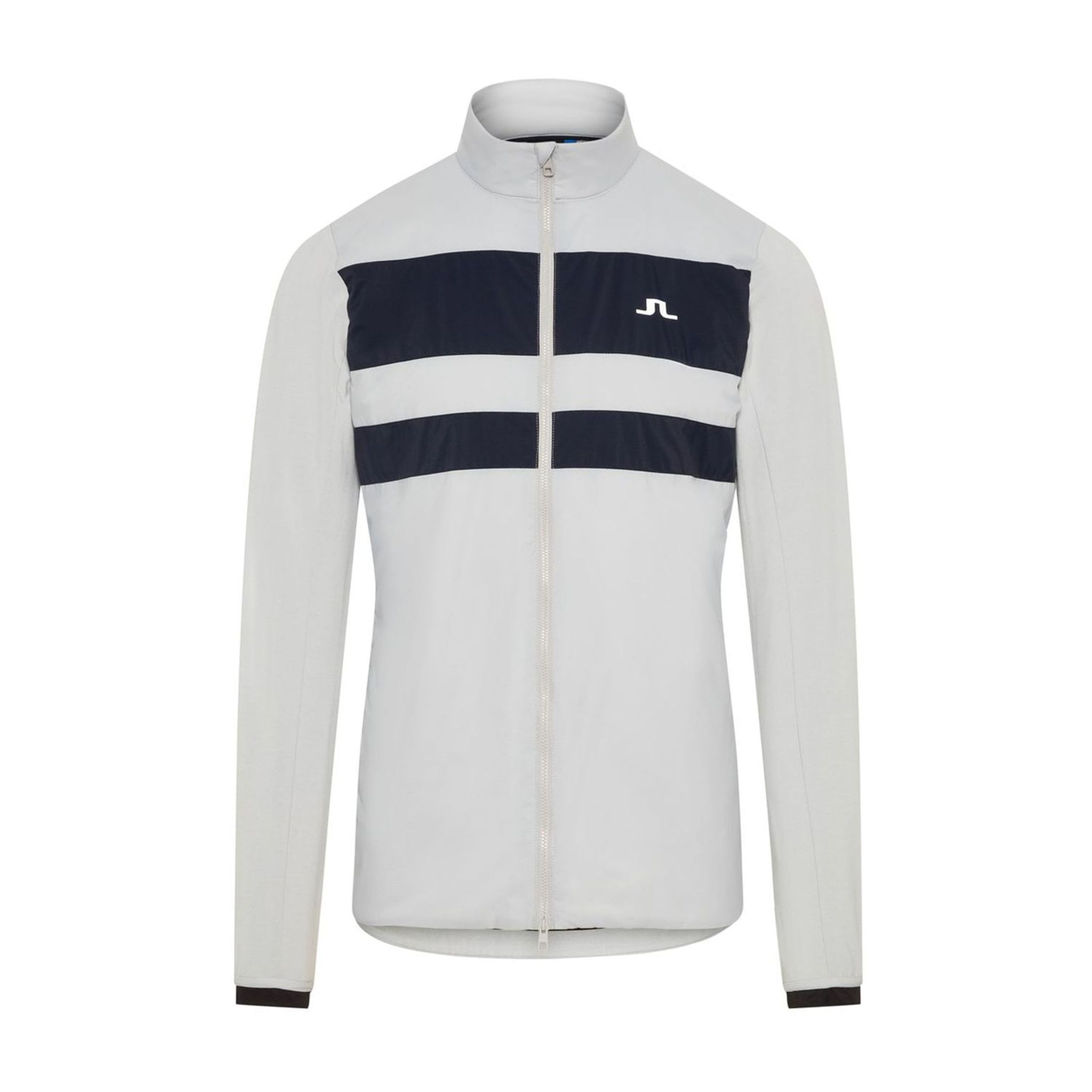 Veste hybride légère et mi-longue J. Lindeberg M Packlight pour homme, gris pierre