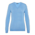 Pull en mérinos véritable J. Lindeberg W Amaya, bleu lac, femme