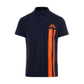 Polo en piqué J. Lindeberg M Zeke Reg Fit-Lux pour homme, bleu marine