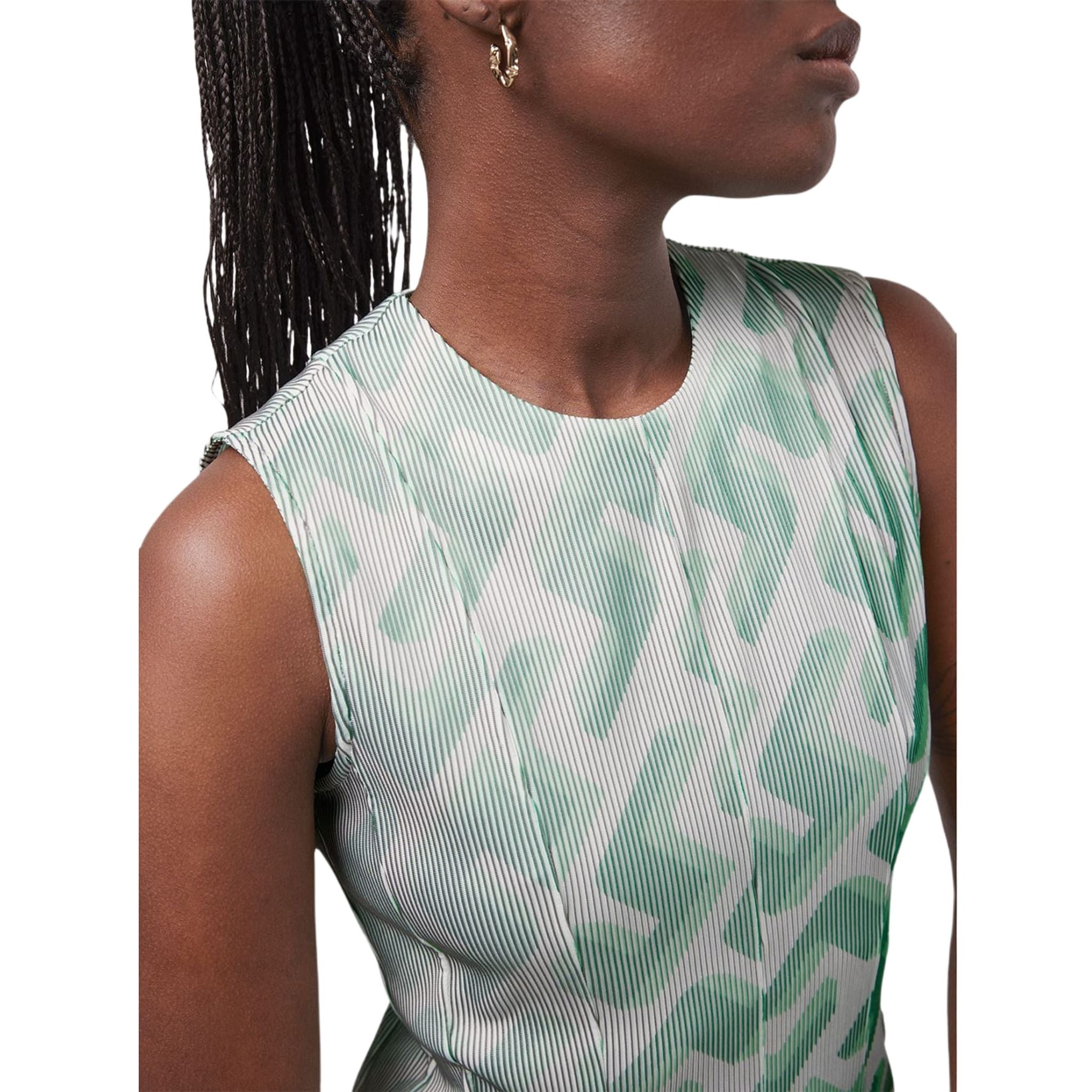 Robe de golf 3D J. Lindeberg Jilian Bridge Monogram 3D pour femmes