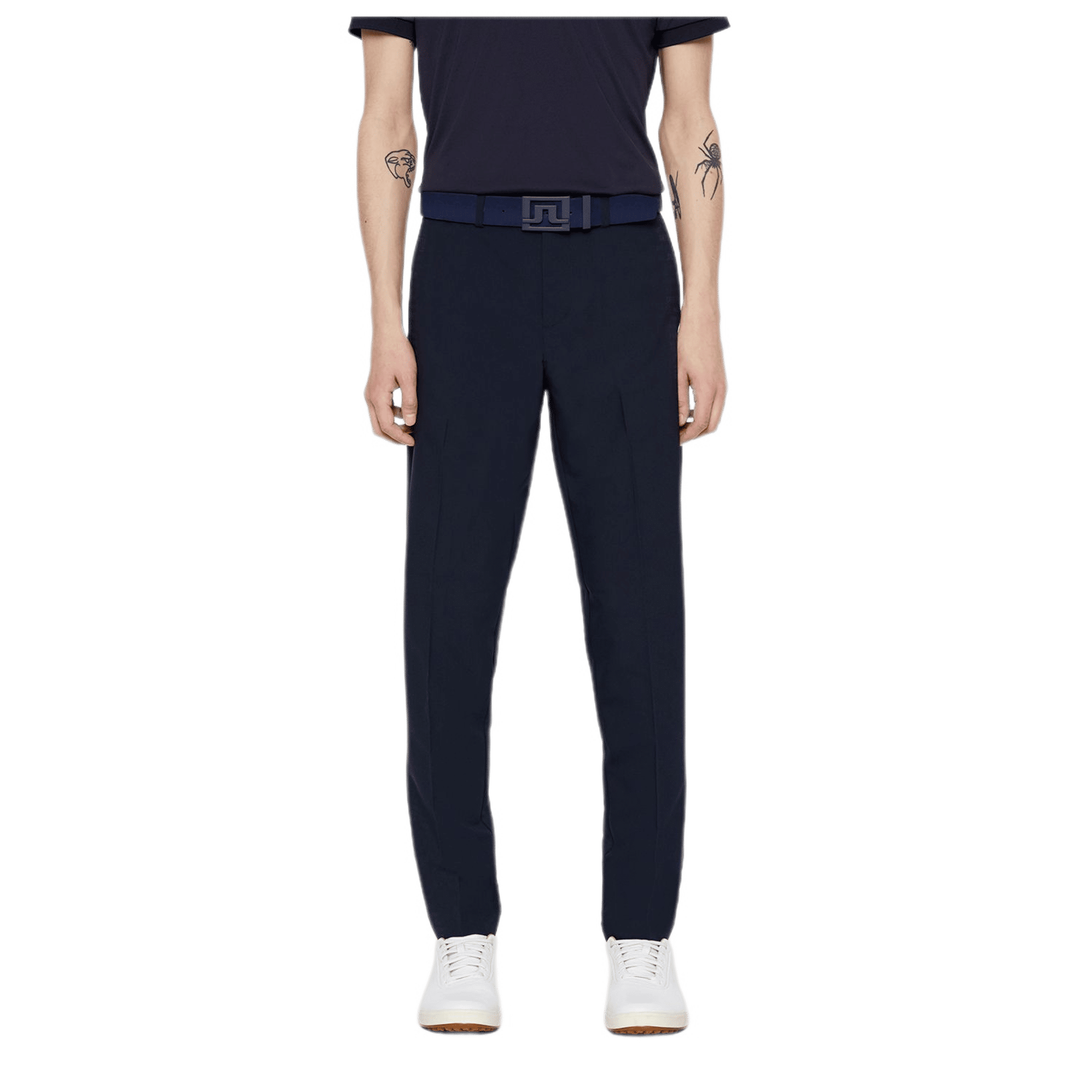 Pantalon J. Lindeberg M Will-Light Jacquard JL Navy Homme