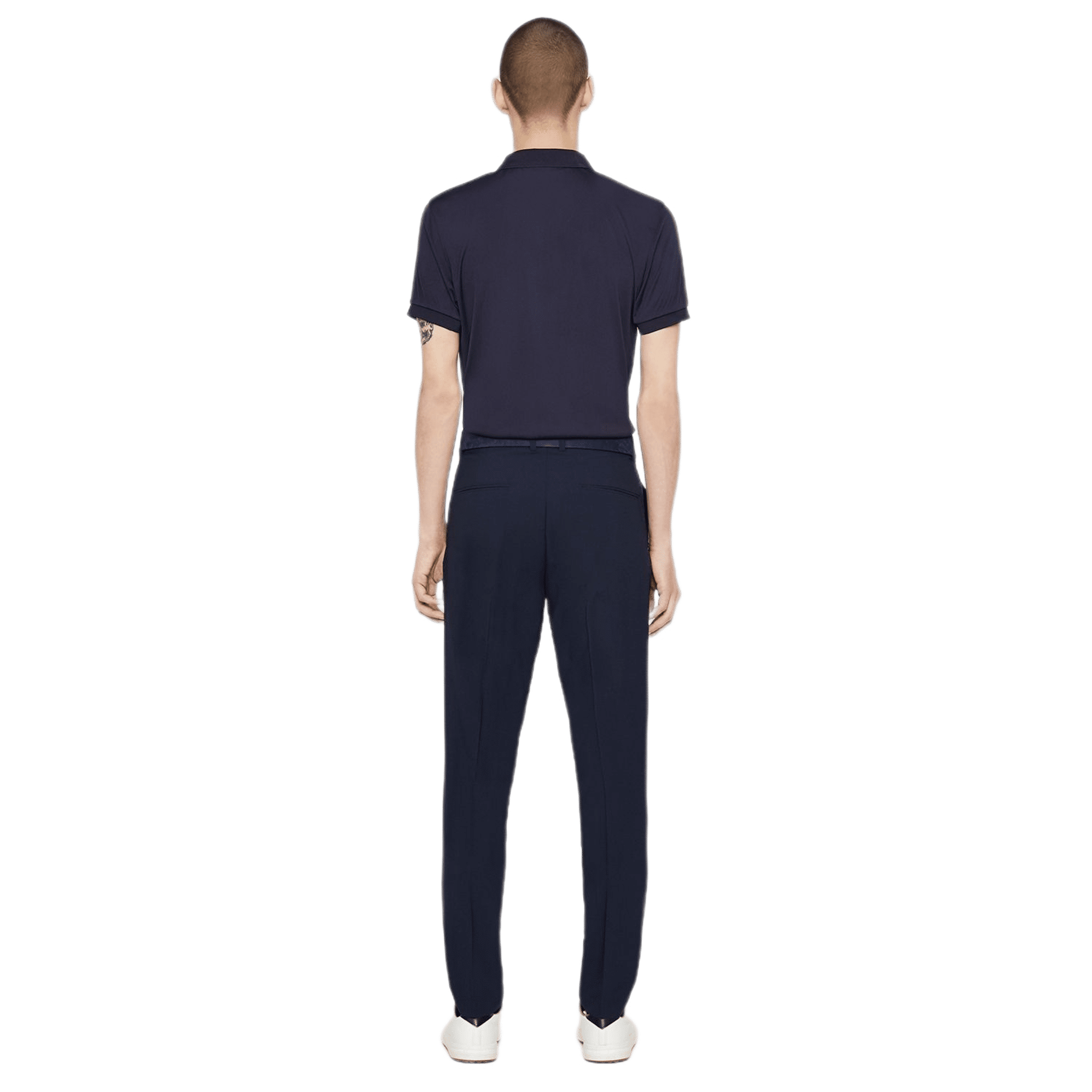 Pantalon J. Lindeberg M Will-Light Jacquard JL Navy Homme