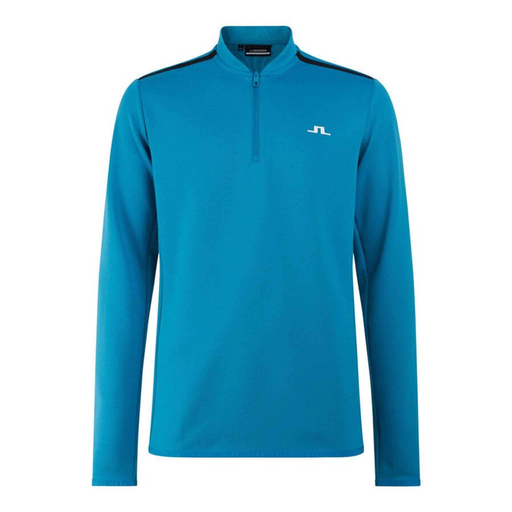 J. Lindeberg M Tech Bridge Golf Mid Layer Émail Bleu Homme