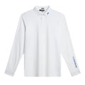 T-shirt technique à manches longues J. Lindeberg Tour Tech pour homme, blanc