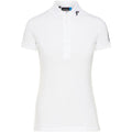 Polo J. Lindeberg W Tour Tech slim TX Jersey blanc pour femme