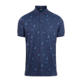 Polo J. Lindeberg M Glen Regular Fit SS JL Bridge Ocean Blue Homme