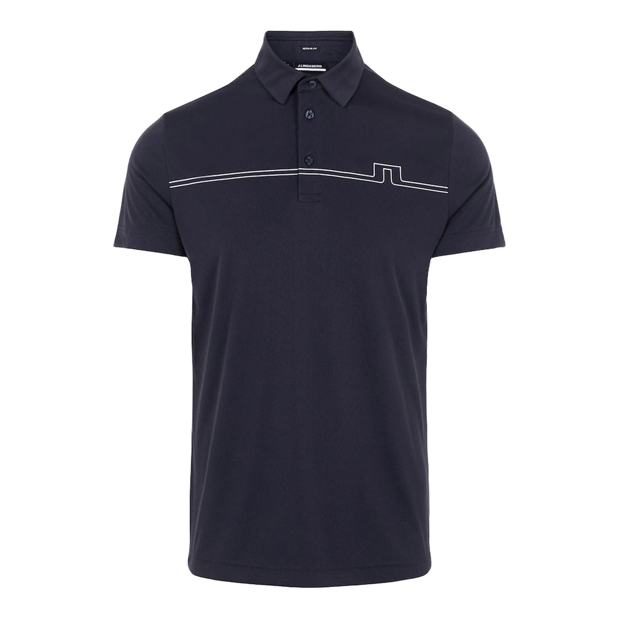 J. Lindeberg M Clay Regular Fit SS Polo JL Navy Herren