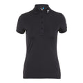 Polo J. Lindeberg W Tour Tech slim TX Jersey noir pour femme