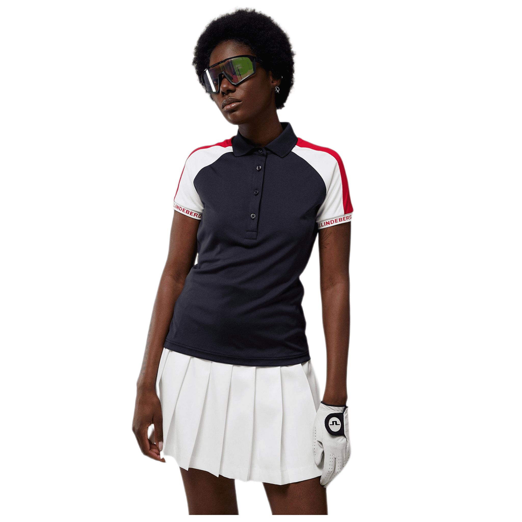 Polo de golf J. Lindeberg Perinne pour femme