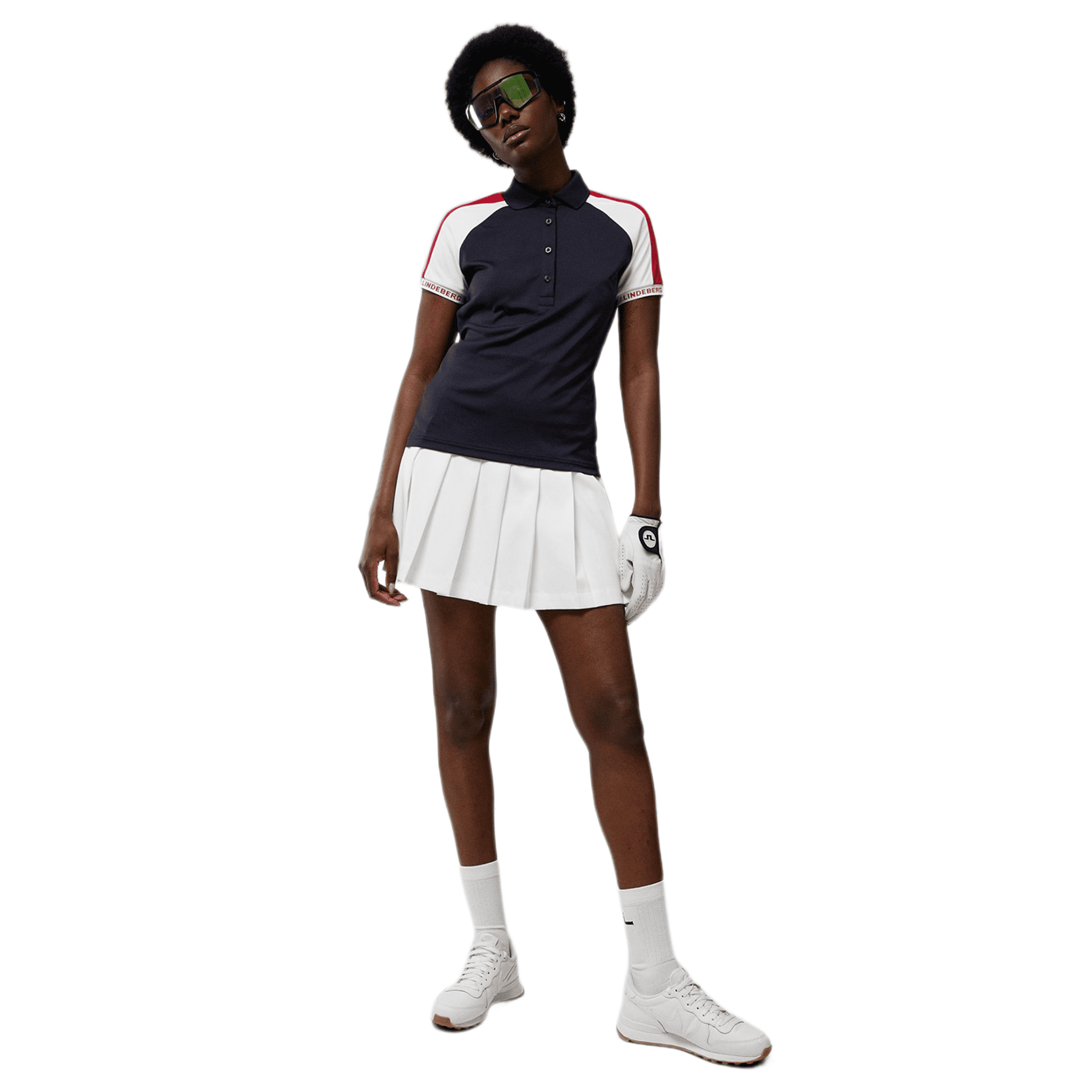 Polo de golf J. Lindeberg Perinne pour femme