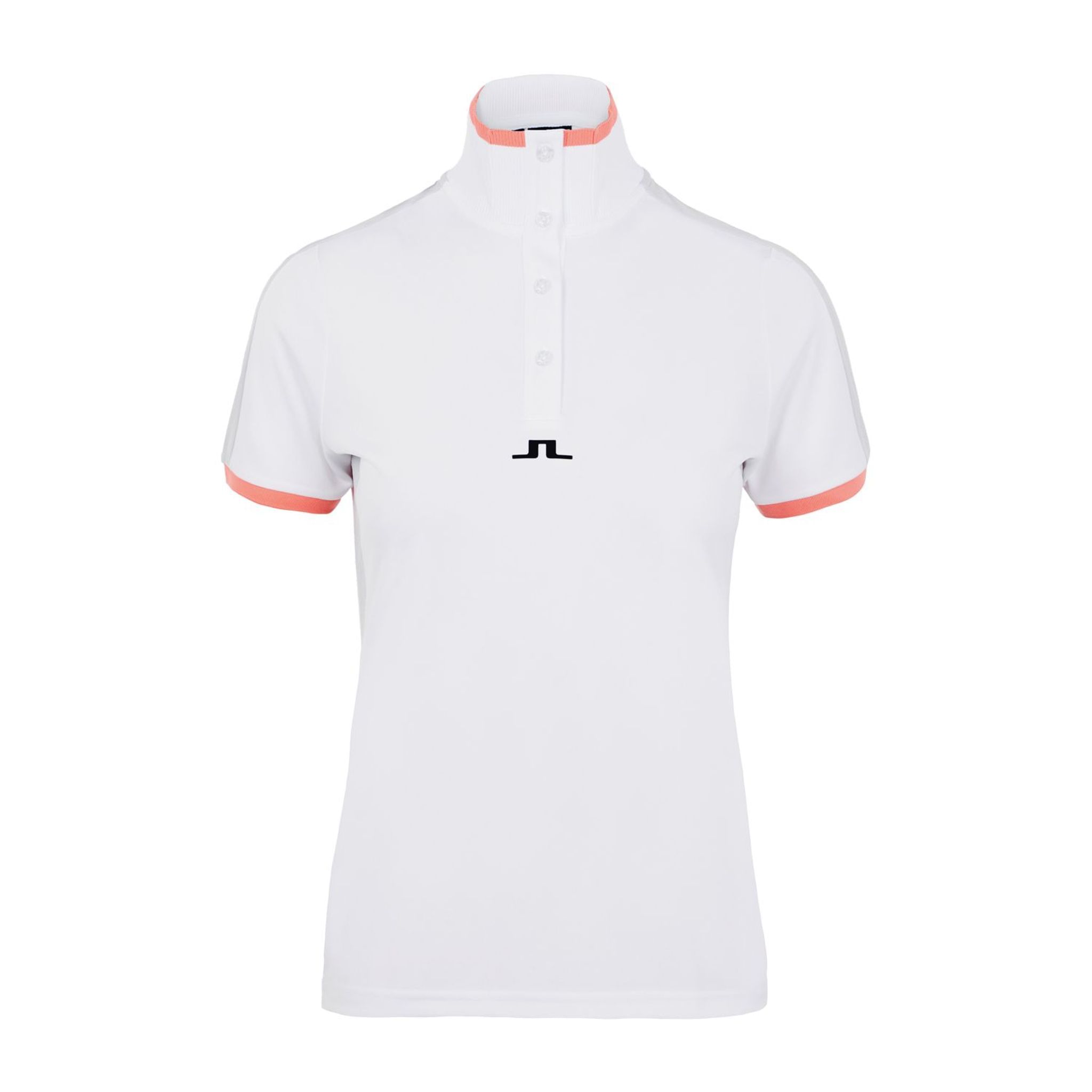 Polo J. Lindeberg W Minna SS pour femme, blanc