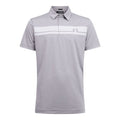J. Lindeberg M Clark Polo de golf coupe classique Micro Chip Melange Homme