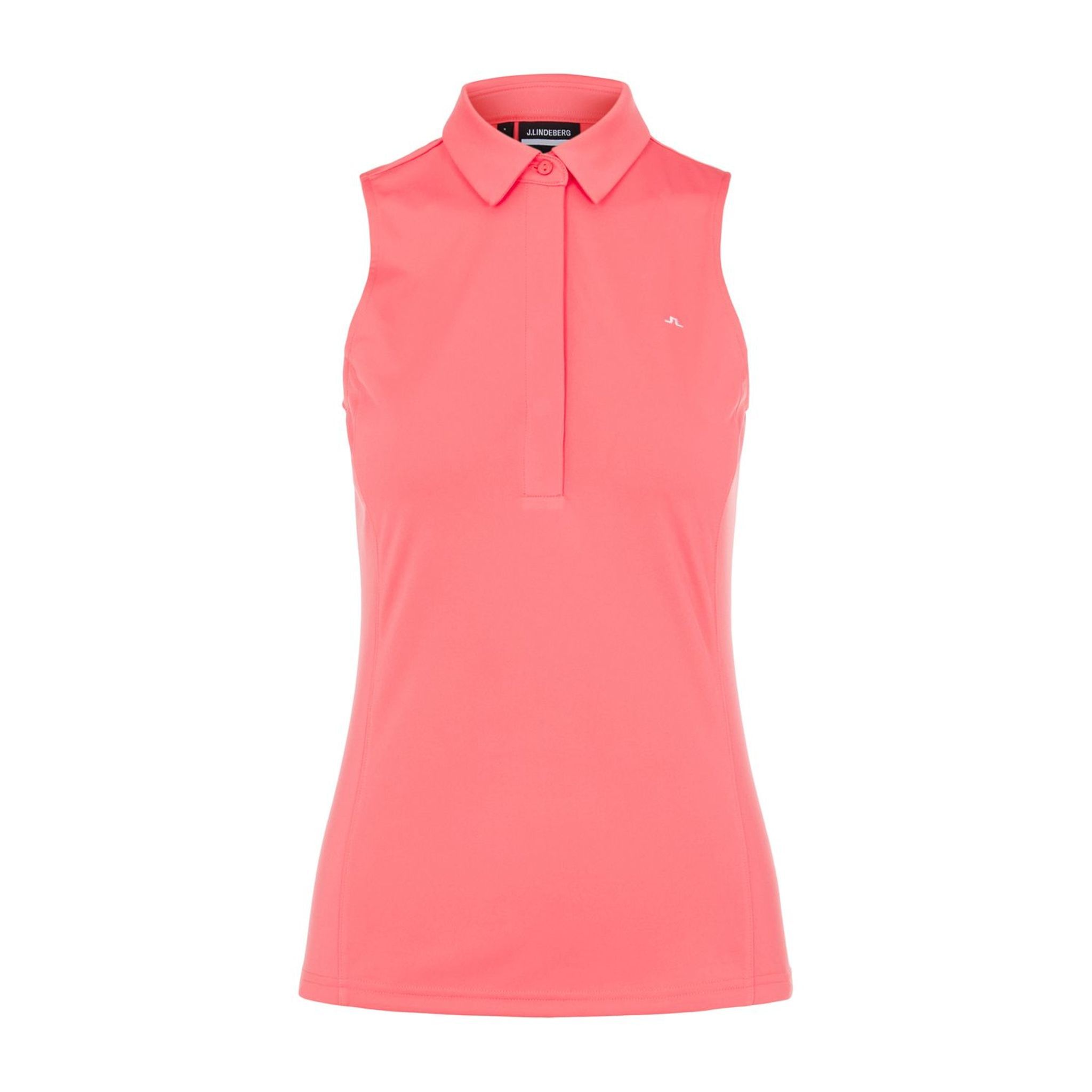 Polo SL W Dena Tropical Coral pour femme de J. Lindeberg