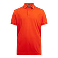 J. Lindeberg M KV Polo de golf coupe régulière Tangerine Tango Homme