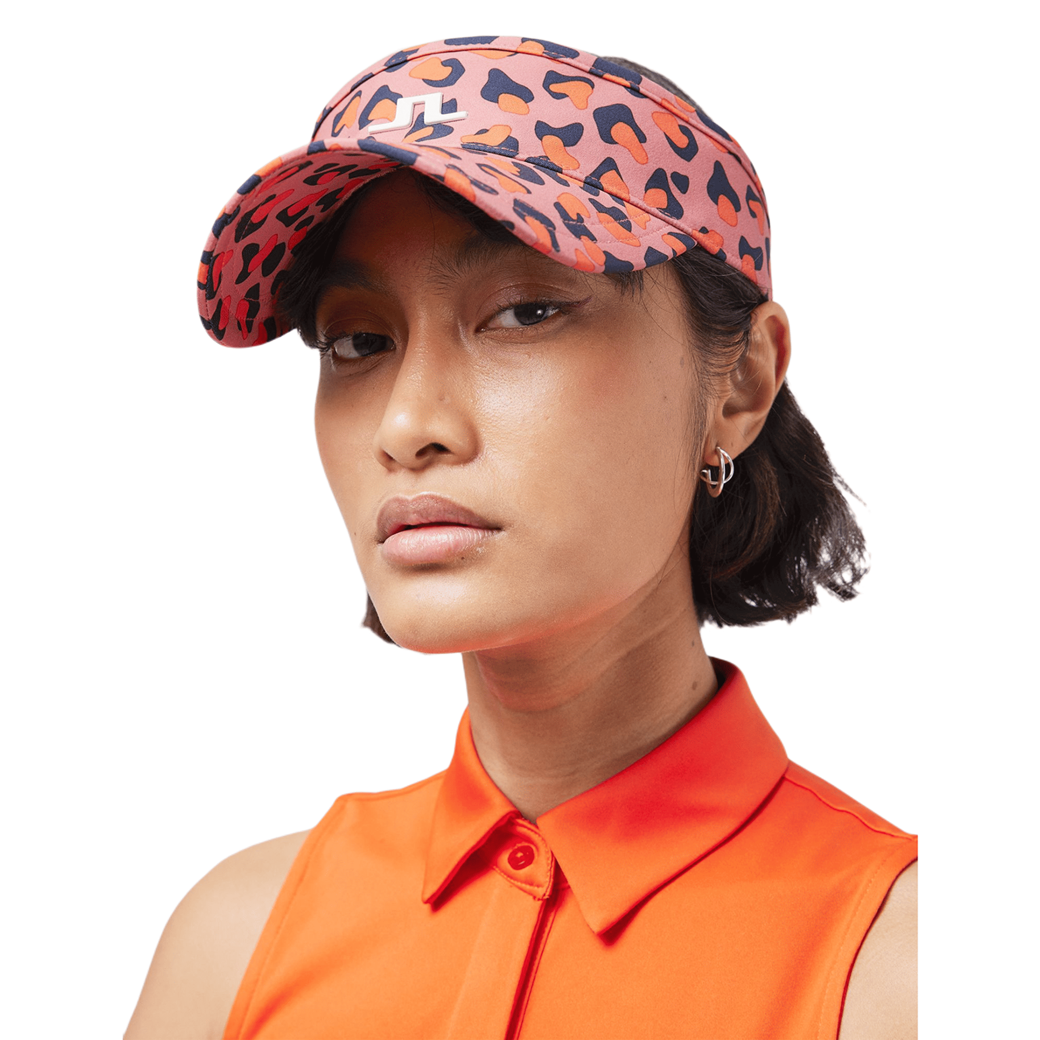 Visière de golf J. Lindeberg Bonnie Rose délavé pour femme