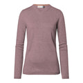 Pull col V Kjus W Kicki Rose Récif Mélange Femme