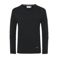 Pull col V Kjus Kirk M Noir Melange Homme