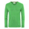 Kjus Pull col V Kirk M Spring Green Melange Homme