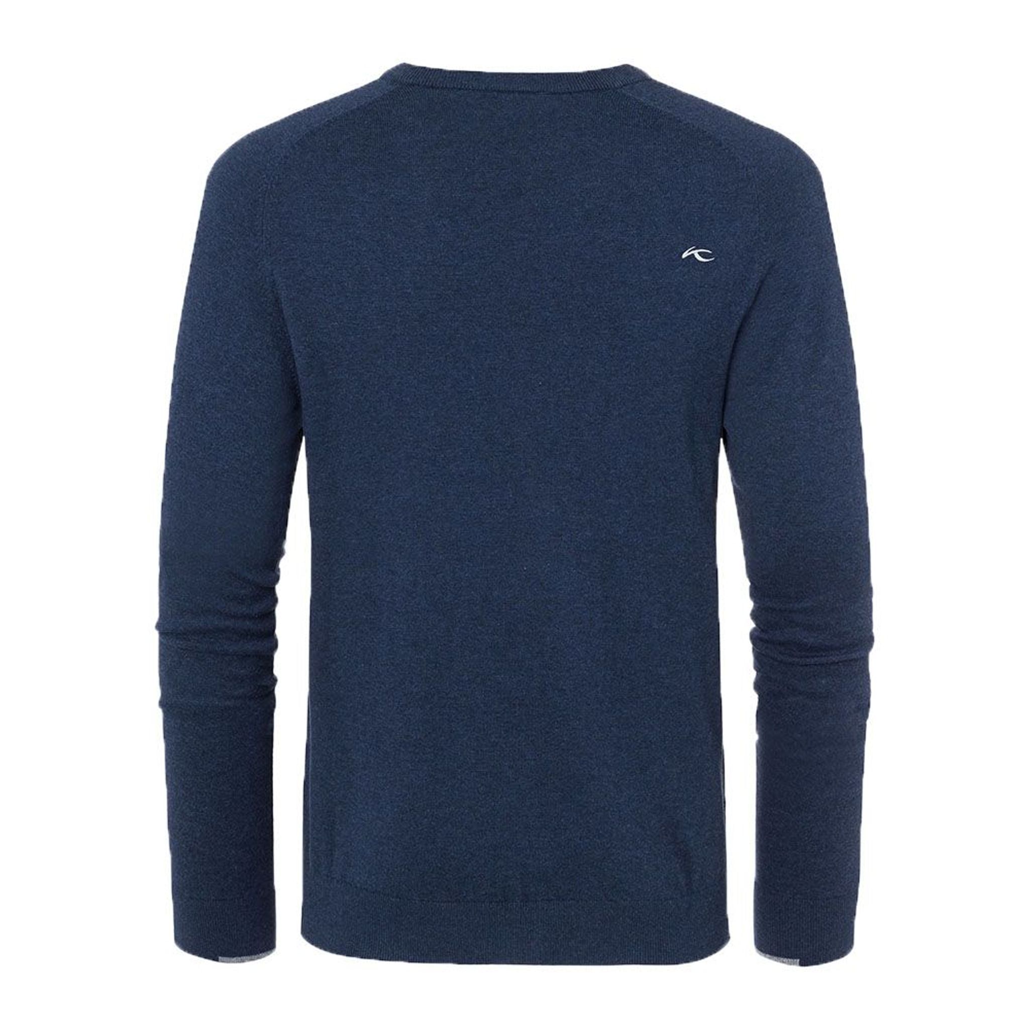 Pull col V Kjus M Kirk Atlanta Bleu chiné Homme