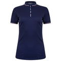 Polo Kjus W Emmy Structure SS Atlanta Bleu/Bleu Femme