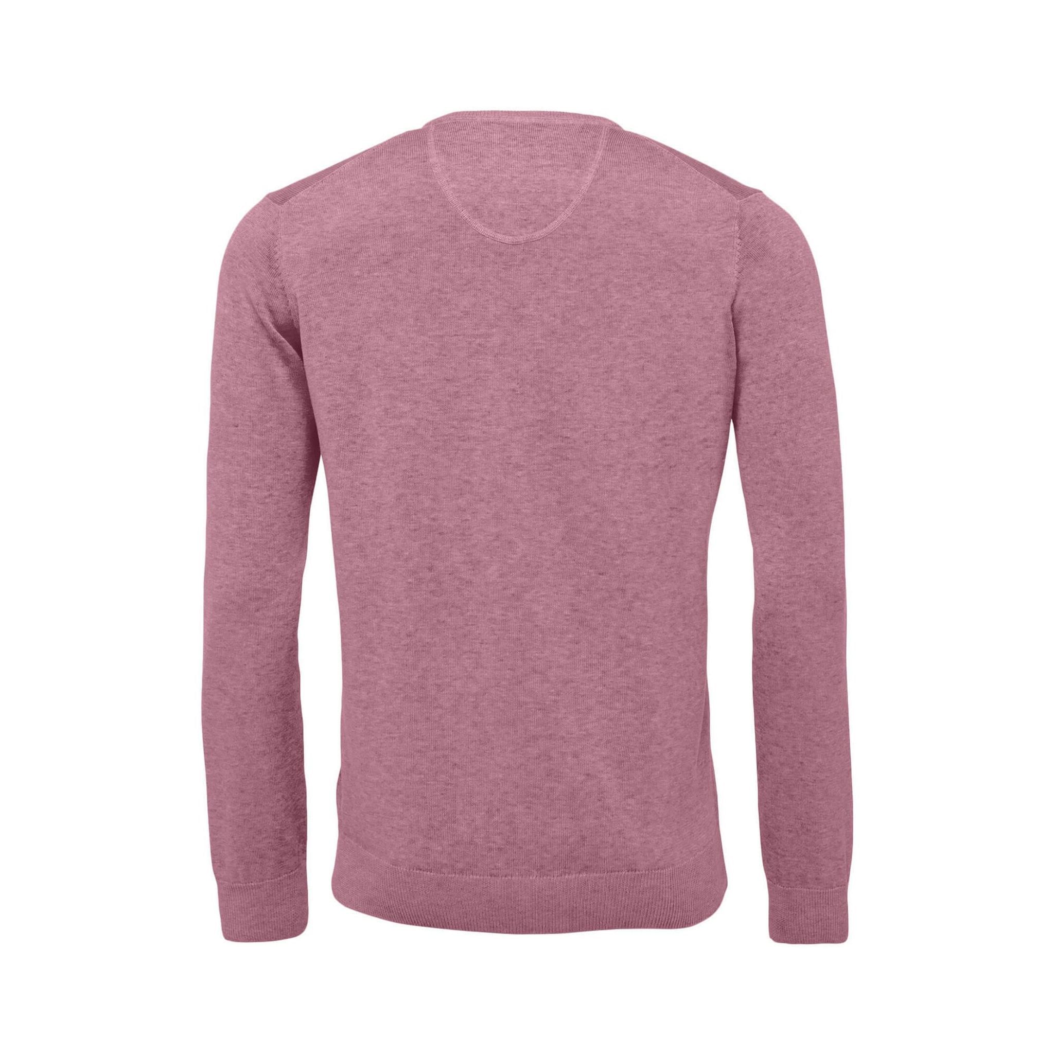Pull de golf ultrafin à col en V Fynch Hatton pour homme, lilas