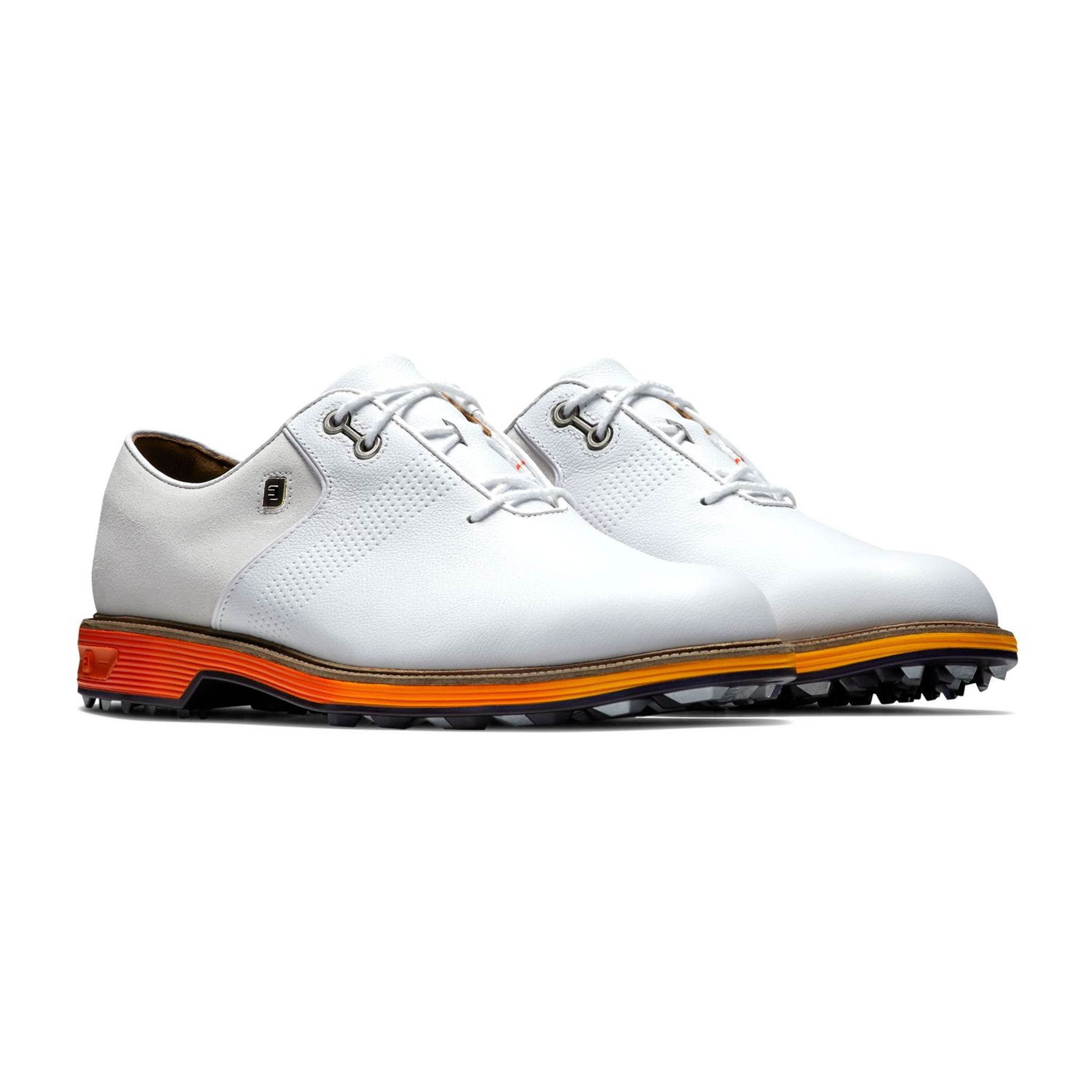Footjoy DJ Premiere SL Blanc/Blanc/Orange Homme